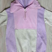 River island брендовый теплый свитшот под горло внутри начес на рост 122/128 см