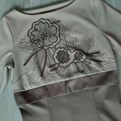 Lafoli трикотажное женское платье размер XS S евро 34/36