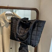 Стеганная сумка-тоут
