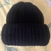 Зимова обʼємна шапка