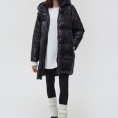 Пуховик Cabanchicom глянцевый,лёгкий,теплый.