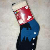 10232..Термо.Лот 2 пари.теплі на махрі в'язані щільні носкиноски lupilu 27/30