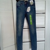 Розпродаж! Брендовые новые коттоновые джинсы р.12.