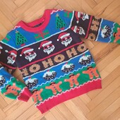 Светер новорічний р.110/116