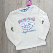 Hello kitty.Тепла плюшева кофта для дівчинки 116 см (5-6 років)