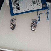 Нові срібні сережки