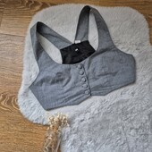 Сіренька, укорочена жилетка ❤️ Бренд