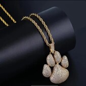 Цепочка и кулон таболапка