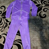 Костюм велюровий демісезонні 122р.