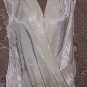 Розпродаж! Шовкова сорочка подовжена ззаду