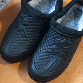 Теплі жіночі галоші без задника