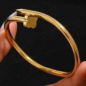 Жорсткий браслет stainless steel нержавіюча сталь 31