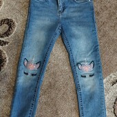 Джінси модні для дівчинки Denim Go + джинсовка з лолкою