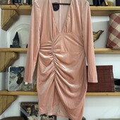 Сукня велюр❤️пудра
