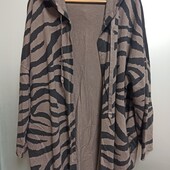 Кардиган трикотаж двунитка