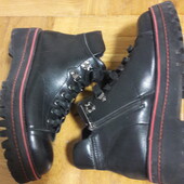 Теплі шкіряні черевики
