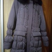 стеганый пуховик (р.46)