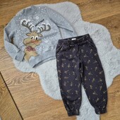 Теплий комплект, гольф на флісі + спортивні штани, без дефектів, якість, 98-104р