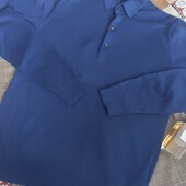 Uniqlo вовняне поло у синьому кольорі р.s