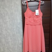 Розпродаж!!! Брендовый новый красивый шифоновый сарафан р.12-14.