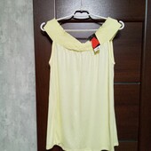 Розпродаж!!! Брендовая новая красивая трикотажная блуза-футболка из вискозы р.12-14.