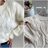 ❄️ Зимовий светр об’ємної В’язки