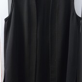 Костюмна жилетка, довга. Під любий одяг. Розмір 18 ( 48-52)