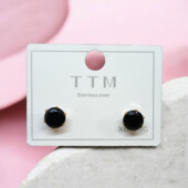 Сережки Stainless steel нержавіюча сталь 6мм