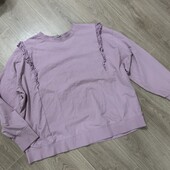 Ніжний світшот на пишні форми, р.18/20 в гарному стані