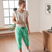 ♕ М'які якісні спортивні штани 3/4 від Tchibo, розмір наш 44-46 (S євро)б/в