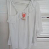 Розпродаж!!! Брендовая новая красивая вискозная блуза р.18-20.