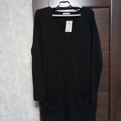 Розпродаж!!! Брендовая новая теплая туника р.14. Нюанс!