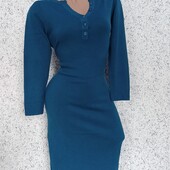 Тёплое платье р-р М