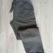 Grizzly брендовые теплые штаны с карманами унисекс размер S М 