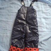 Теплі штани для дівчинки 104 см