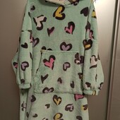 Платье халат плюшевое 7-10 лет