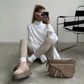 ✨ якість лосини в рубчик. На широкій резинці