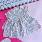 Бавовняна сукня з квітковим принтом від marks & spencer