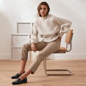 Еластичні штани - треггінси, 59% бавовна від Tchibo розмір 44 евро