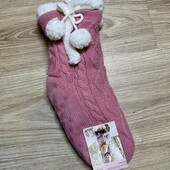 Дитячі теплі шкарпетки / кімнатні тапочки/ капці для дівчинки 31/34 alive