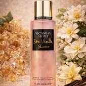 Парфумований спрей для тіла з шимером Victoria's Secret Bare Vanilla Shimmer 250 мл 