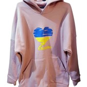 подовжене худі на флісі