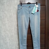 Новые брендовые коттоновые джинсы р.18.