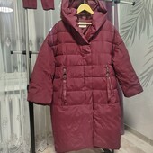 Стильне молодіжне зимове пальто 52р