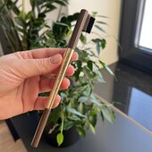 Олівець для брів двохсторонній 3в1 зі щіточкою коричневий