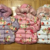 Дуже гарна зимова курточка для дівчинки