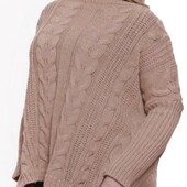 Вязаный оверсайзный свитер