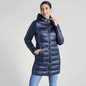 Качественное стеганое пальто с капюшоном Esmara Германия, размер XS (32/34 евро)