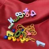 Шнурівка дерев’яна