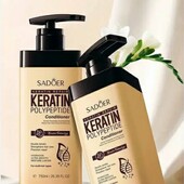Інтенсивно відновлюючий кондиціонер для волосся з поліпептидним кератином Keratin Polypeptide